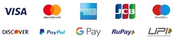 Payment methods we accept for purchases