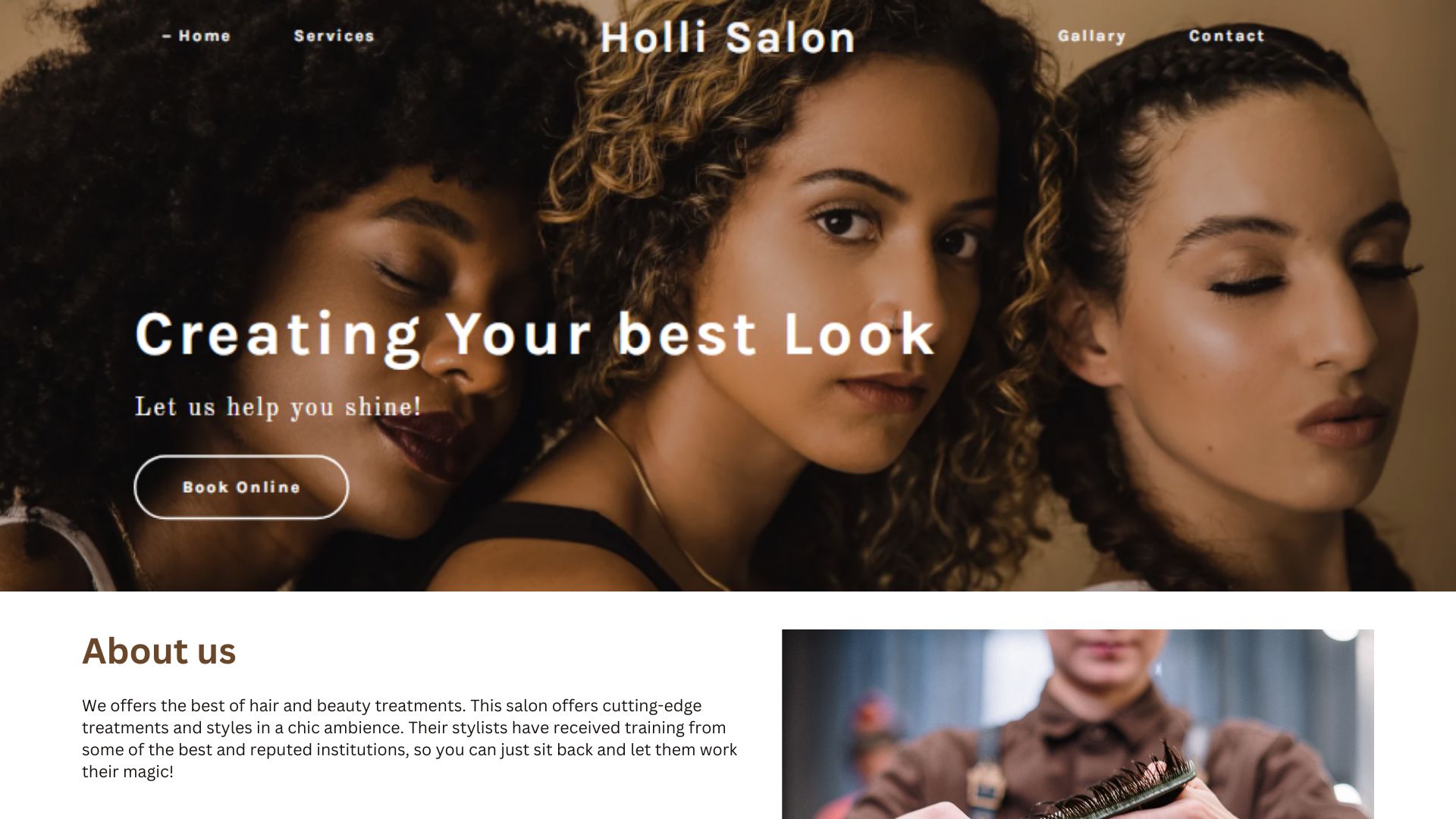 Best Website Builder for Salon